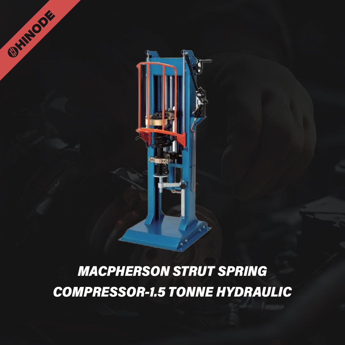 MACPHERSON STRUT SPRING COMPRESSOR-1.5 TONNE HYDRAULIC