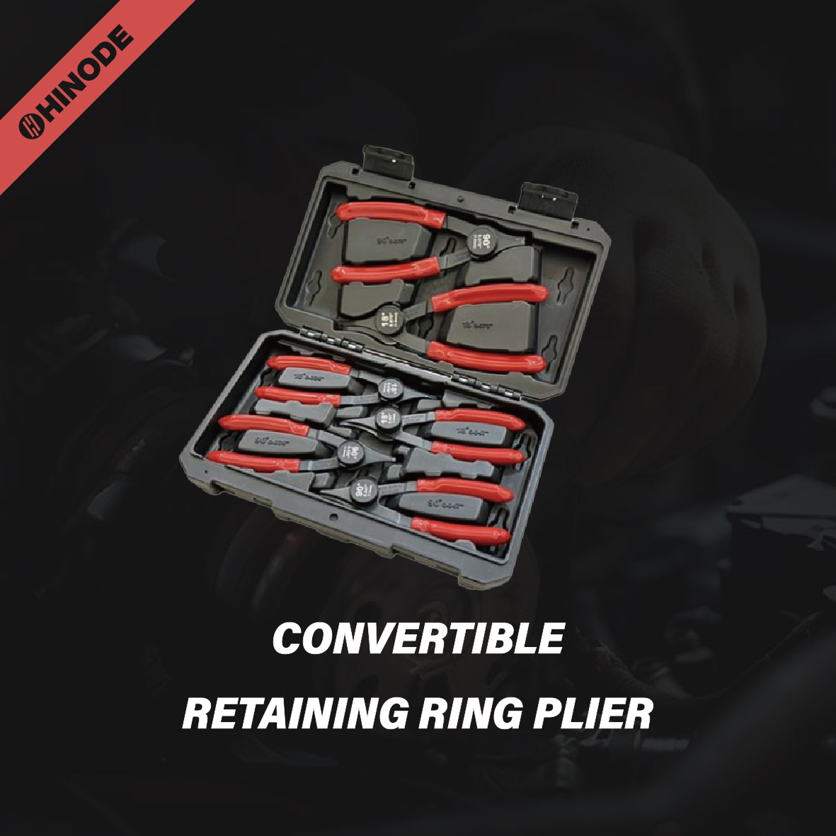 CONVERTIBLE RETAINING RING PLIER