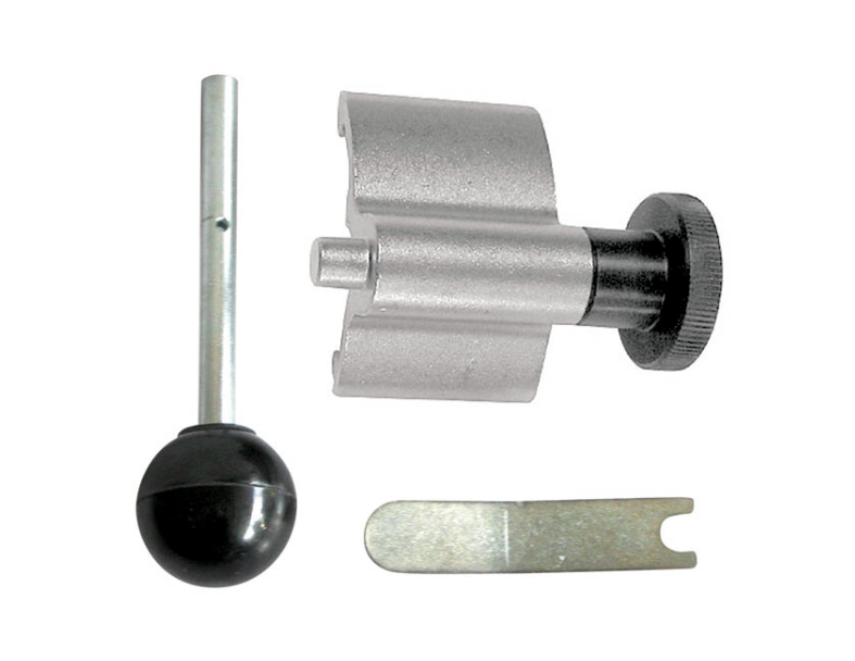 VW CRANKSHAFT LOCKING TOOL W / STEEL PLATE