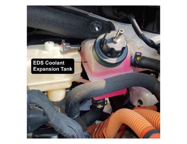 TEST CAP FOR MG BATTERY AND EDS COOLANT EXPANSION TANKS