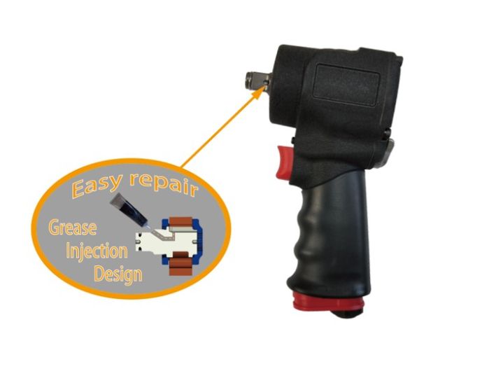 3/8" MICRO MINI LIGHT WEIGHT AIR IMPACT WRENCH 