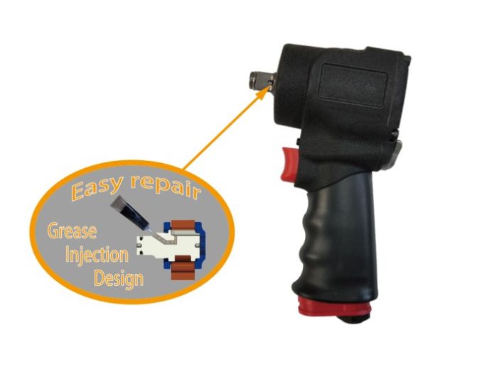 1/2"SUPER LIGHT MINI AIR IMPACT WRENCH