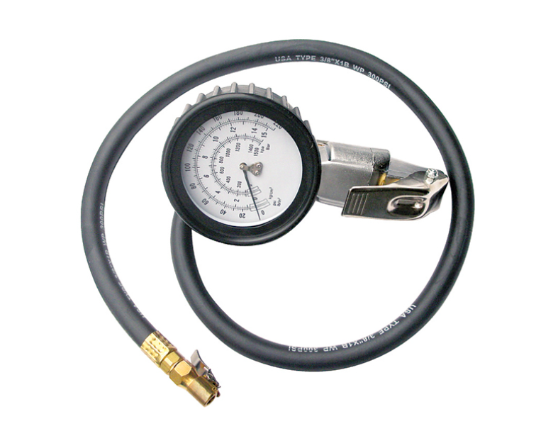 3-FUNCTION TIRE GAUGE (0~200 PSI) 