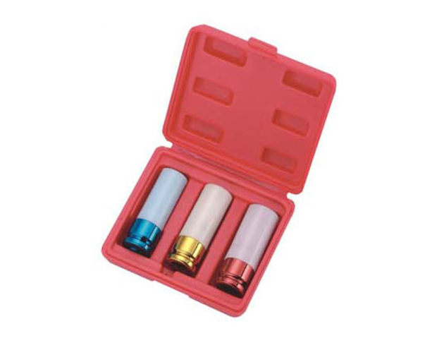 3 PCS WHEEL NUT SOCKET SET