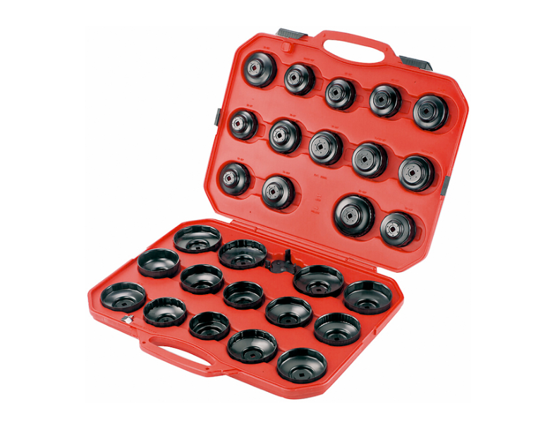 30 PCS OIL FILTER WRENCH SET (57 - 73 MM, 65 - 83 MM, 75 - 95 MM, 92 - 111 MM)