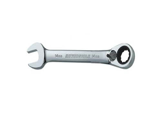 STUBBY REVERSIBLE GEAR WRENCH