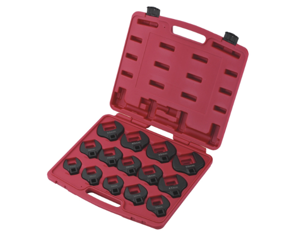14 PCS 1/2" DRIVE OPEN-END CROWFOOT WRENCH SET