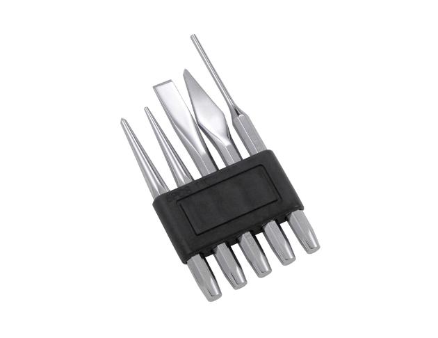5 PCS PUNCH AND CHISEL SET