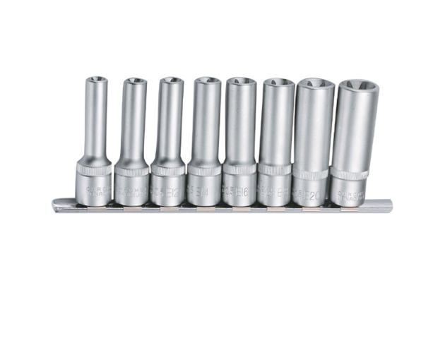1/2" DR. X 8 PCD STAR DEEP SOCKET
