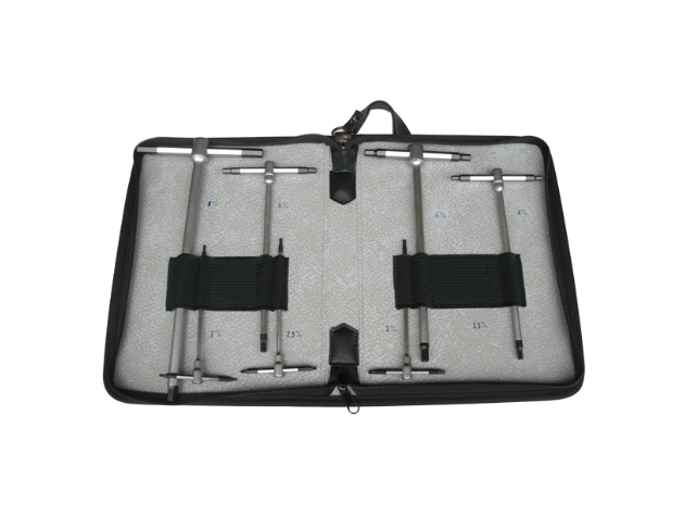 7 PCS 3 WAY TORX T HANDLE SET