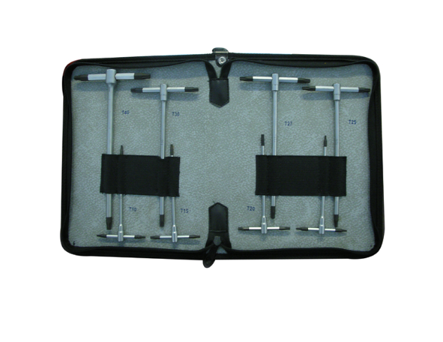 8 PCS 3 WAY HEX T HANDLE SET