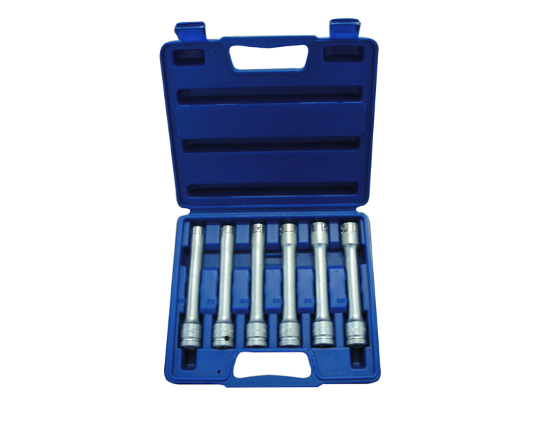 6 PCS 1/2" DR 150 MM E SOCKET EXTENSION BAR SET 
