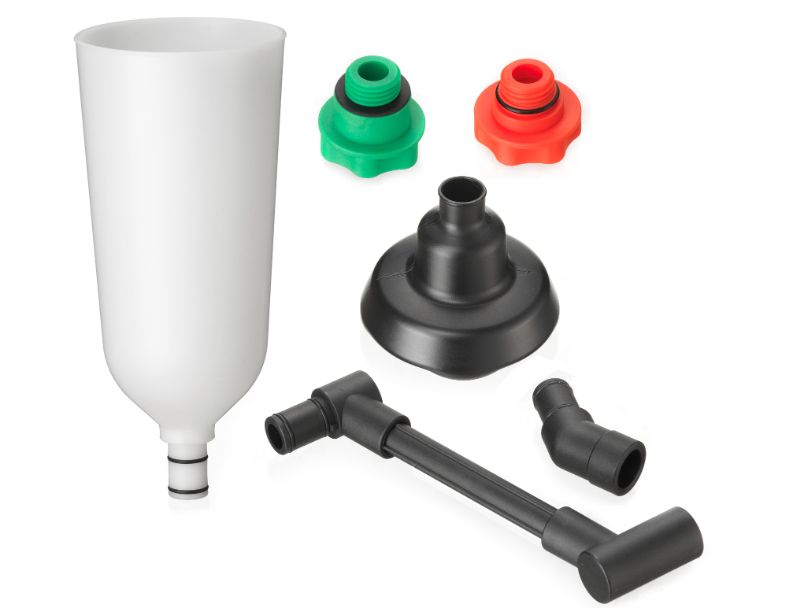 TOPPING UP ENGINE OIL & OIL COLLECTOR