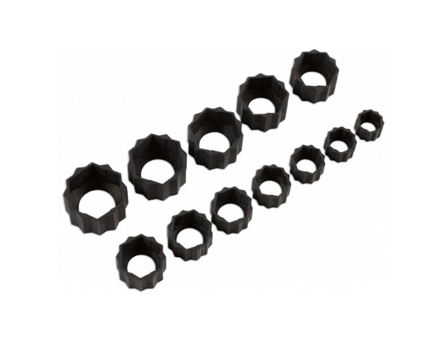 12 PCS DAMAGED NUT / BOLT EXTRACTOR SET