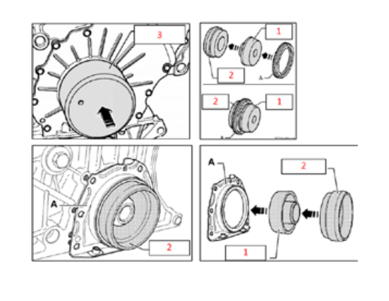 REAR CRANKSHAFT SEAL INSTALLER VW / AUDI 