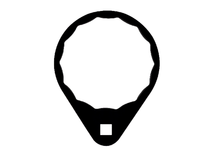OIL FILTER OFFSET WRENCH (74.5 MM / 15 FLUTES) 