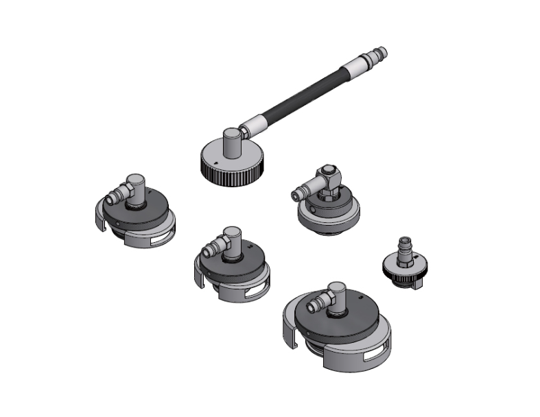 6 PCS BRAKE BLEEDER ADAPTER SET