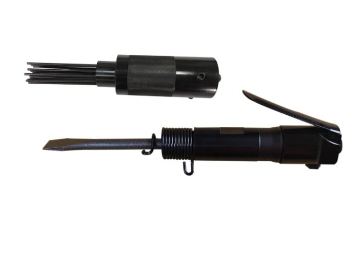 STRAIGHT AIR HAMMER / NEEDLE SCALER SET
