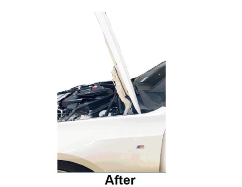 HOOD PROP ROD SET ( HOOD EXTENDERS ) FOR BMW