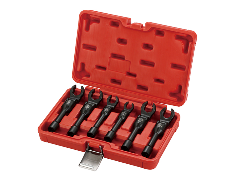 6 PCS 1/2"SQ DRIVE DIESEL INJECTION WRENCH SET