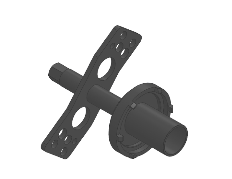 BENZ & ZF GROOVE NUT SOCKET FOR REAR AXLE NUT 