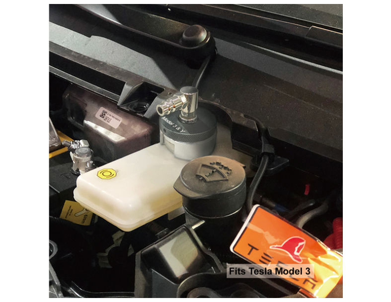 2 PCS BRAKE ADAPTER FOR TESLA 