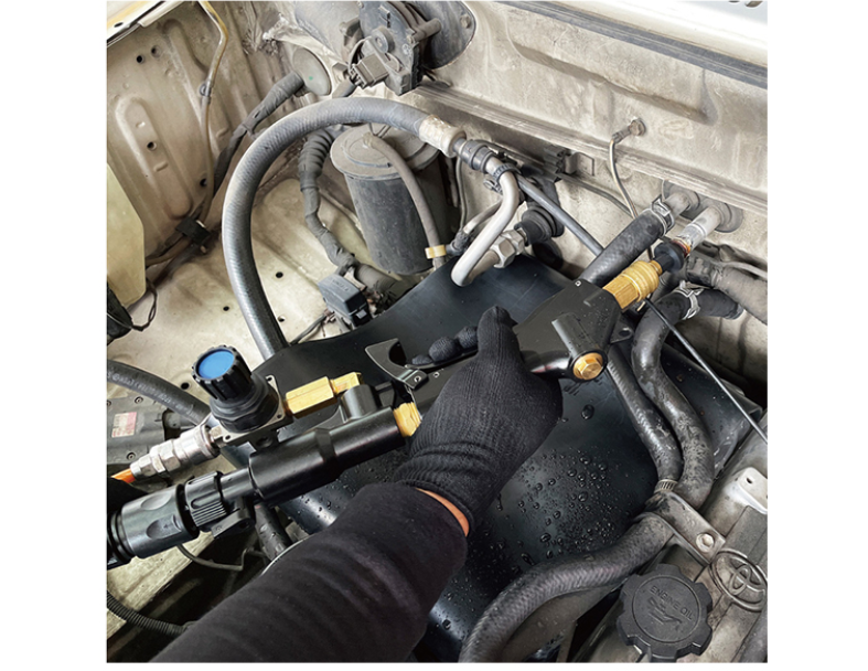 PULSATING COOLING SYSTEM FLUSH TOOL