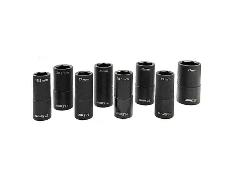 1/2 " DR. X 63MM (L) LUG NUT FLIP SOCKET ( DOUBLE END SOCKET ) 