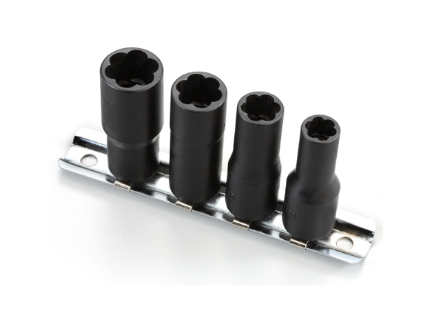 1/4" DR. X 4 PC IMPACT SOCKET