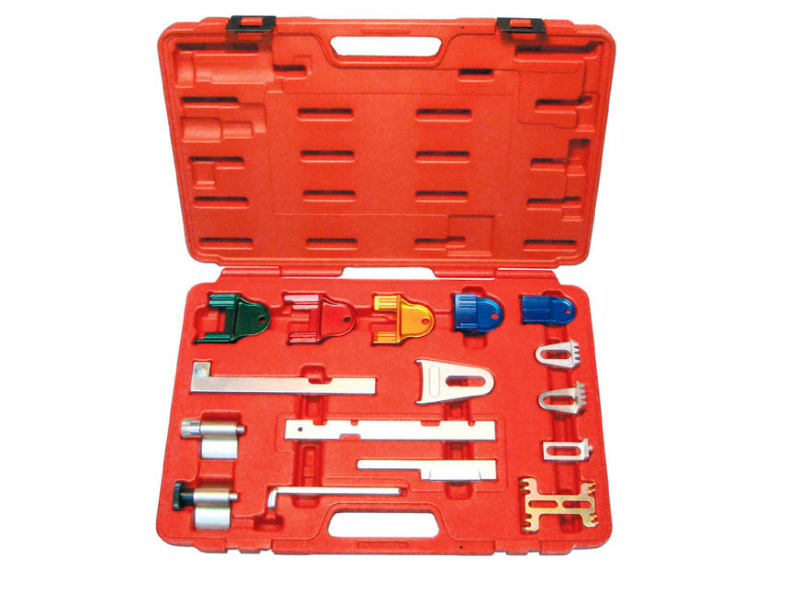 16PC TIMING LOCKING TOOL SET (VAUXHALL, OPEL, ROVER, PEUGEOT, CITROEN, FIAT AND VW) 