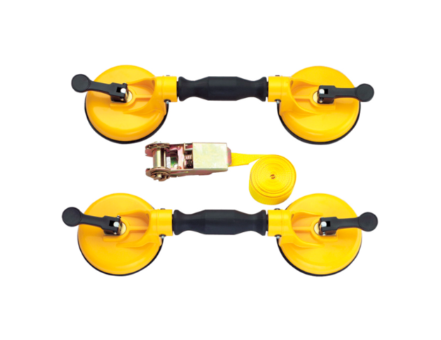 2 PCS ALUMINIUM SUCTION LIFTER WITH TWO VACUUM CUPS