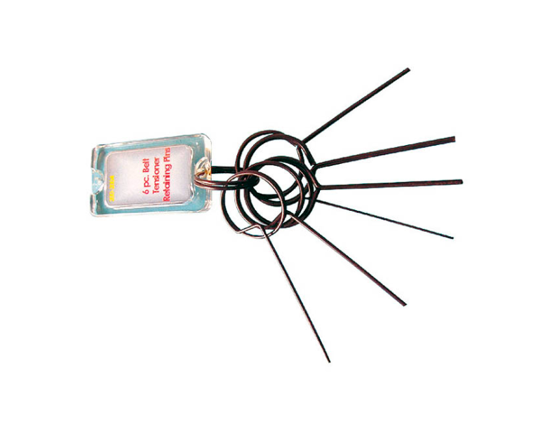 6PCS BELT TENSIONER RETAINING PINS (0.79MM, 1.24MM, 1.37MM, 1.49MM, 1.68MM, 1.92MM) 