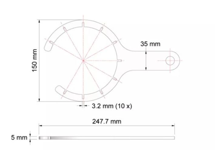 FUEL FILTER REMOVAL TOOL FOR GWM 2.0 DIESEL (1111400XED96)
