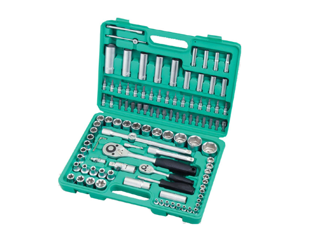 108 PCS 1/4" DR. & 1/2" DR. SOCKET SET