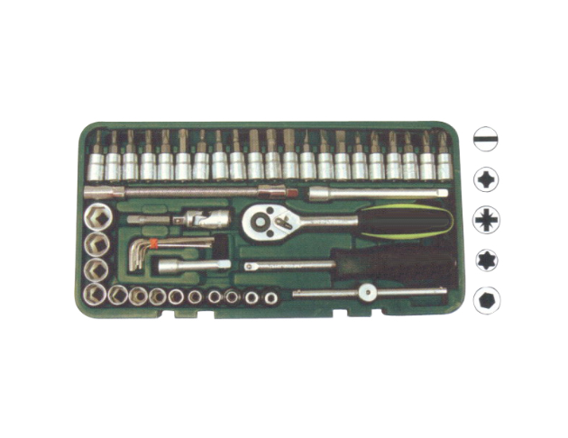 48 PCS 1/4" DR. SOCKET SET