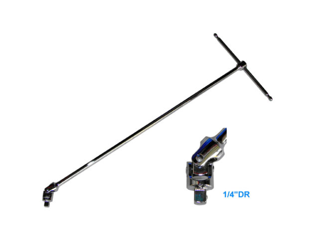 BIT HOLDER HEAD T - WRENCH WITH FLEXIBLE