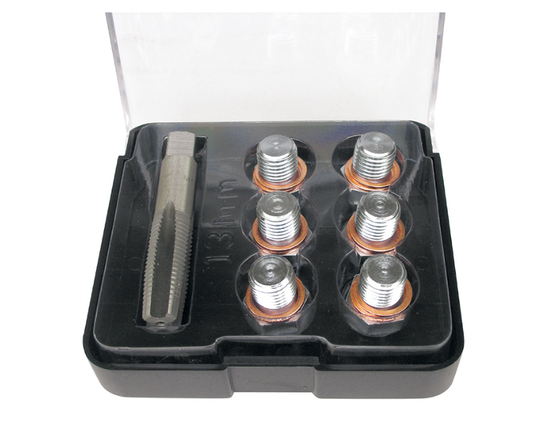 13 PCS DRAIN PLUG REPAIR KIT (M13 X 1.5P)