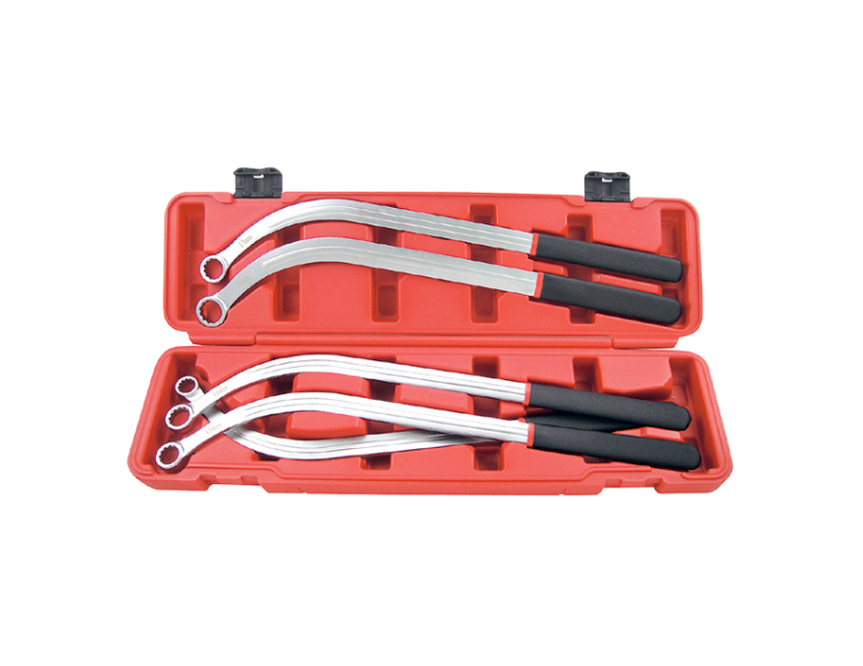 5 PCS DAMPER PULLEY PULLER HOLDER SET (SIZE : 13, 15, 16, 17, 19 MM) 