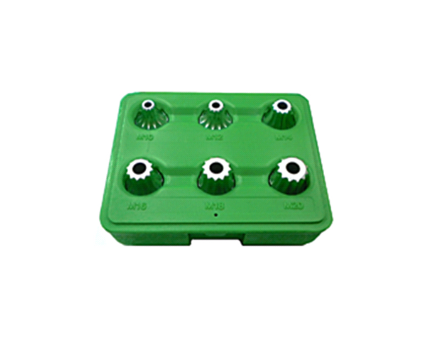 6 PCS 1/2" DR. ONE - PIECE SPLINE BIT SOCKET SET