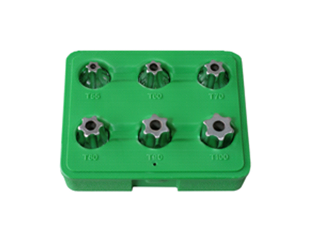 6 PCS 1/2" DR. ONE - PIECS TORX BIT SOCKET SET