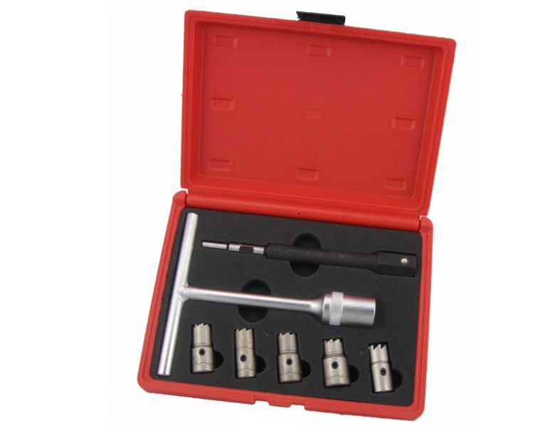7 PCS DIESEL INJECTOR SEAT CUTTER SET