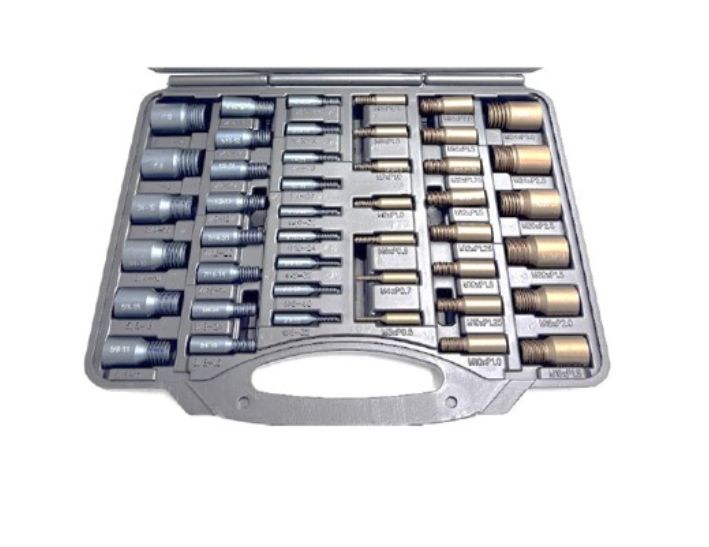 NUT AND BOLT THREAD GAUGE ( IN+MM ) 44PCS