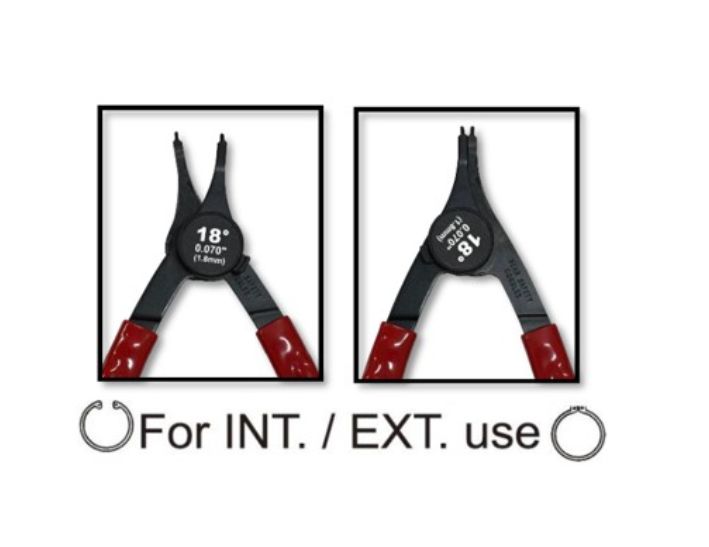 CONVERTIBLE RETAINING RING PLIER