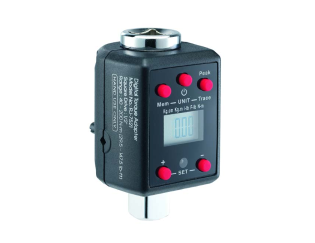 DIGITAL TORQUE ADAPTER (1/2 DR. 40 - 200 NM / 3/8" DR. 27 - 134 NM )