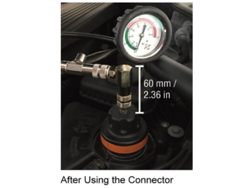 90 DEGREE CONNECTOR FOR RADIATOR ADAPTORS 