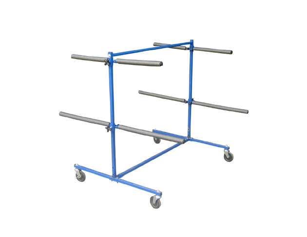 SMALL TWO-SIDES FIXED STORAGE SHELF WITH CASTOR (1200 MM (L) X 1200 MM (W) X 1090 MM (H))