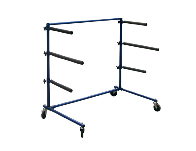 SMALL ONE-SIDE FIXED STORAGE SHELF WITH CASTOR (1200 MM (L) X 750 MM (W) X 1090 MM (H))