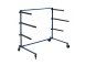 SMALL ONE-SIDE FIXED STORAGE SHELF WITH CASTOR (1200 MM (L) X 750 MM (W) X 1090 MM (H))