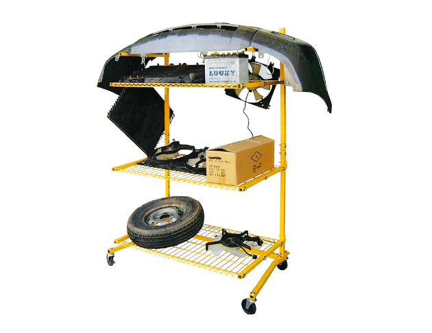 LARGE STORAGE SHELF WITH CASTOR (1200 MM (L) X 760 MM (W) X 1850 MM (H))