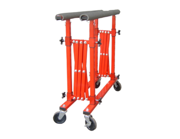 ADJUSTABLE FOLDING STAND WITH CASTOR